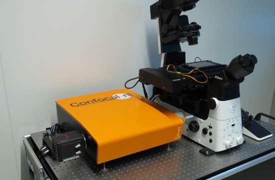 Confocal RCM2 Nikon Ti2 Side