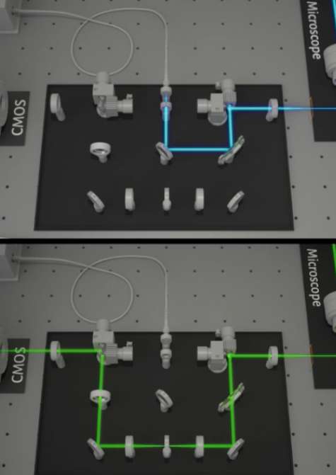 Re scan Confocal microscope sharp and sensitive